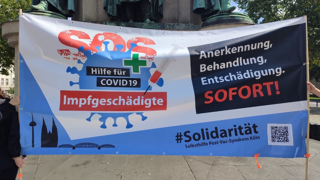 Corona-Impfgeschädigten-Demo und öffentliche Diskussion mit Politikern